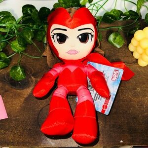 Marvel Comics Disney Scarlet Witch Mattel Plush Toy
